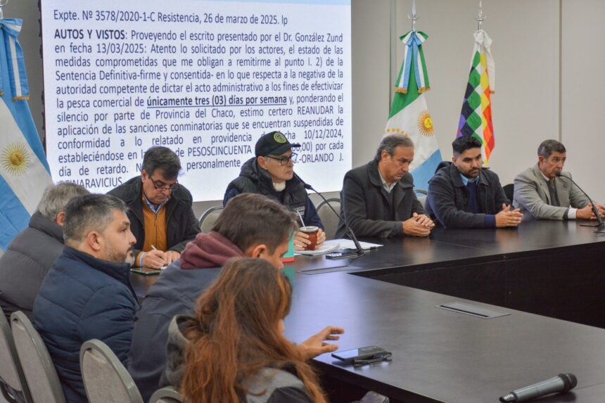 Producción Se Reunió Con Pescadores Comerciales Para Informar Sobre La Normativa Vigente
