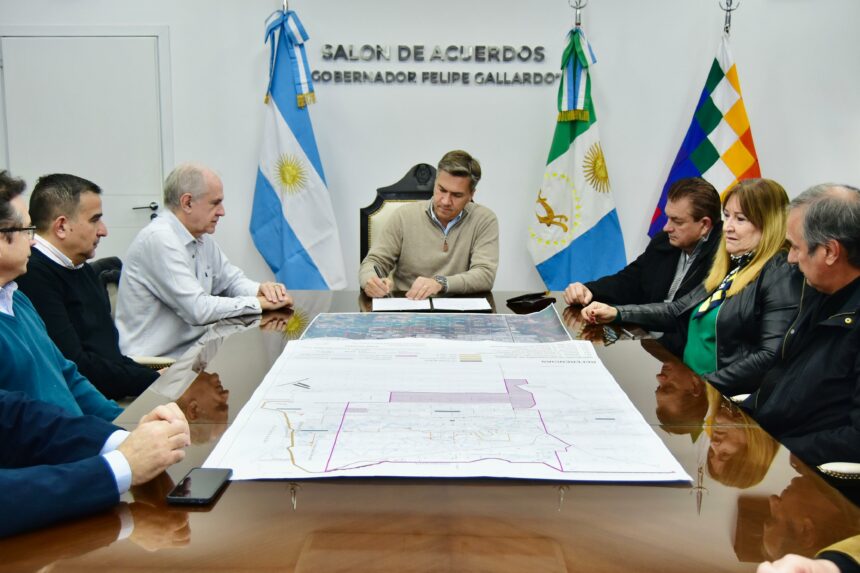Provincia Y Municipio Acordaron Un Plan De Drenaje Pluvial Para Zona Sur Y Presentaron El Plan Director De Desagües Pluviales