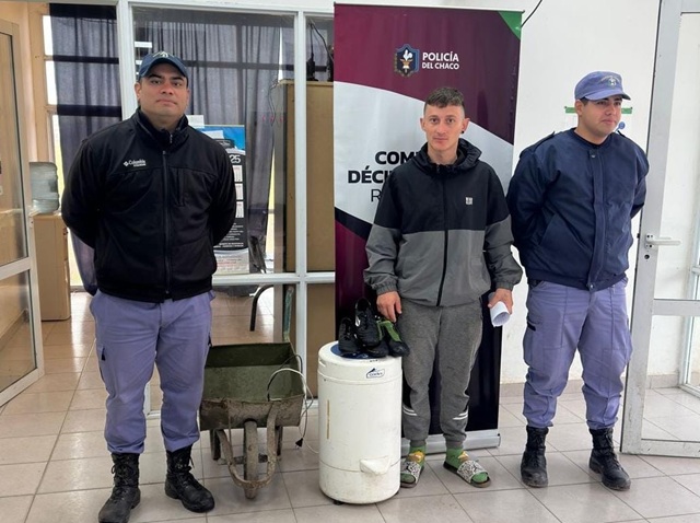 CHACO: Robó Un Secarropa Y Lo Atraparon Debajo De Un Puente