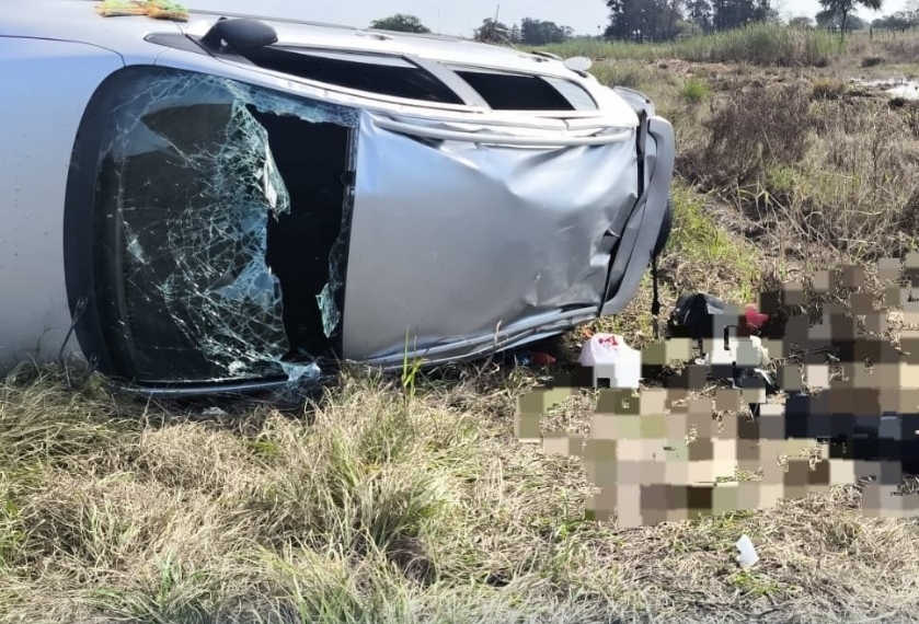 CHACO: Fatal accidente en la Ruta 16: volcó un auto y falleció una mujer de 52 años