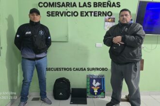 LAS BREÑAS: Recuperan Una Notebook Robada Y Secuestran Una Moto Abandonada De Dudosa Procedencia