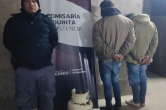RESISTENCIA: Jóvenes Detenidos Por Robar Un Tubo De Gas
