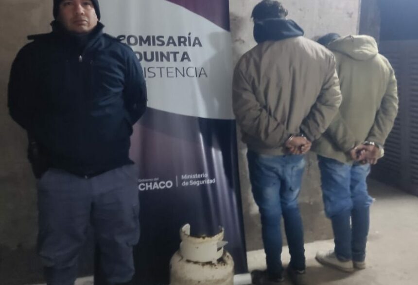 RESISTENCIA: Jóvenes Detenidos Por Robar Un Tubo De Gas