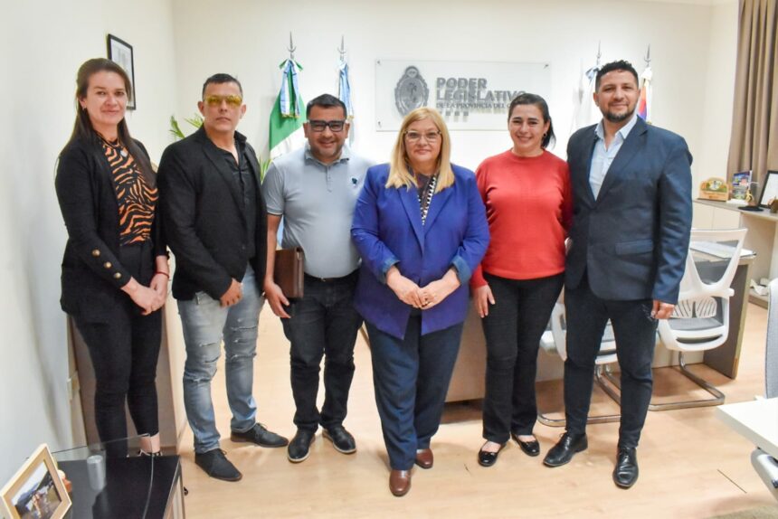 La Presidente de la Legislatura recibió  a los organizadores de la Bienal Tecnológica BIT Chaco 2025
