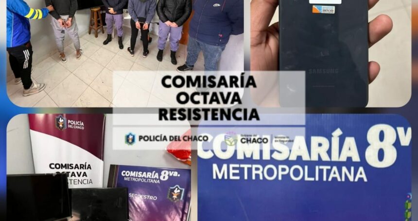 RESISTENCIA: Tras Operativo Recuperan Elementos Robados