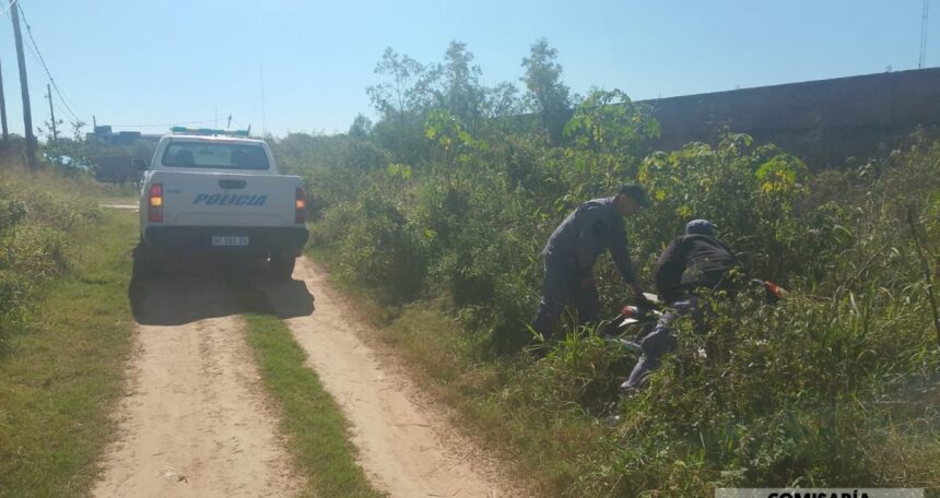 FONTANA: Roba Una Moto Y Al Ver La Policía, La Abandona