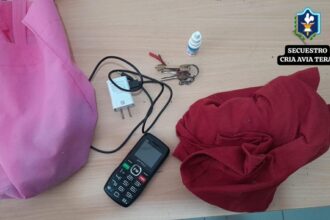 AVIÁ TERAÍ: Le Sustrajeron Elementos Del Baúl De Su Moto, Pero Los Agentes Lo Recuperaron