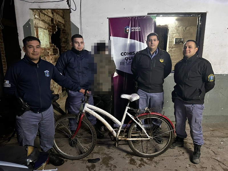 RESISTENCIA:  Lo Agredieron Y Se Llevaron Su Bicicleta Pero La Policía Actuó
