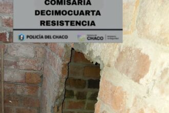 RESISTENCIA: Robaron Haciendo Un Boquete Y El Padre De La Sospechosa Entregó Los Objetos Sustraídos