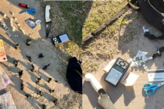 FONTANA: Dos Hombres Fueron Aprehendidos En Una Plazoleta Con Cocaína Y Marihuana