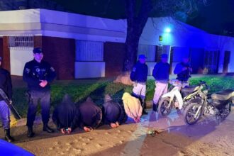 RESISTENCIA:  Detienen A Cuatro Jóvenes Y Secuestran Un Arma De Fuego