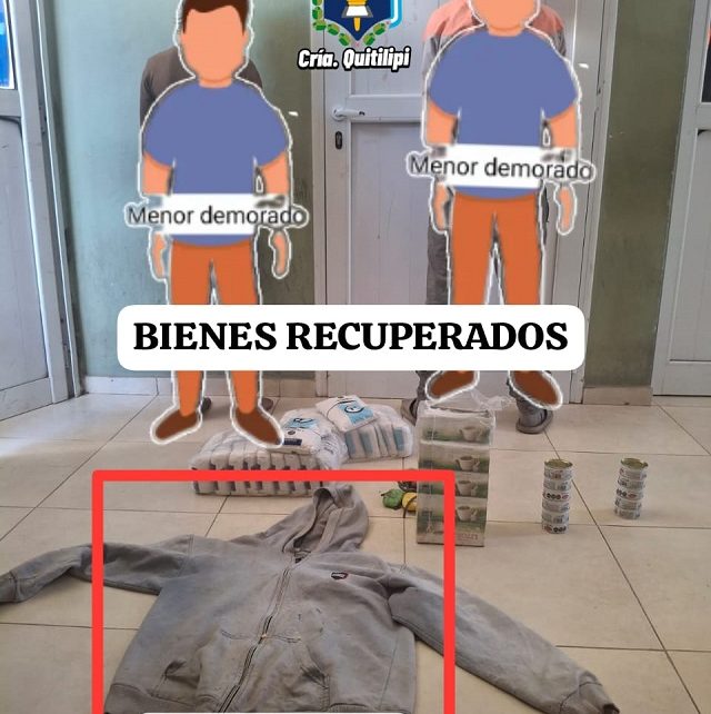 QUITILIPI: Dos Menores Demorados Por El Robo En Un Supermercado