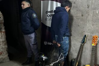 RESISTENCIA: Lo Detuvieron Con Dos Guitarras Y Dos Ventiladores Industriales