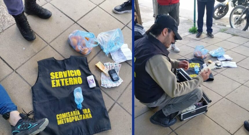 RESISTENCIA: Detienen A Un Hombre Con Cocaína Y Dinero En Efectivo Durante Un Control Policial