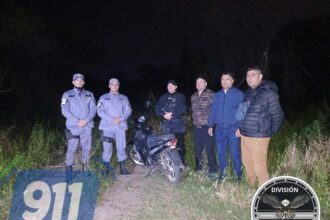 CHACO:  Recuperan Una Motocicleta Robada En La Tigra