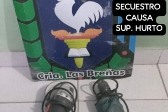 LAS BREÑAS: Recuperan Elementos Sustraídos De Una Vivienda