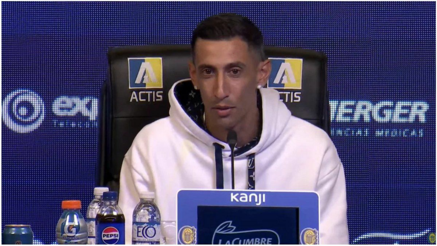 Ángel Di María habló como nuevo jugador de Rosario Central: “Es algo muy lindo, que soñaba hace bastante”