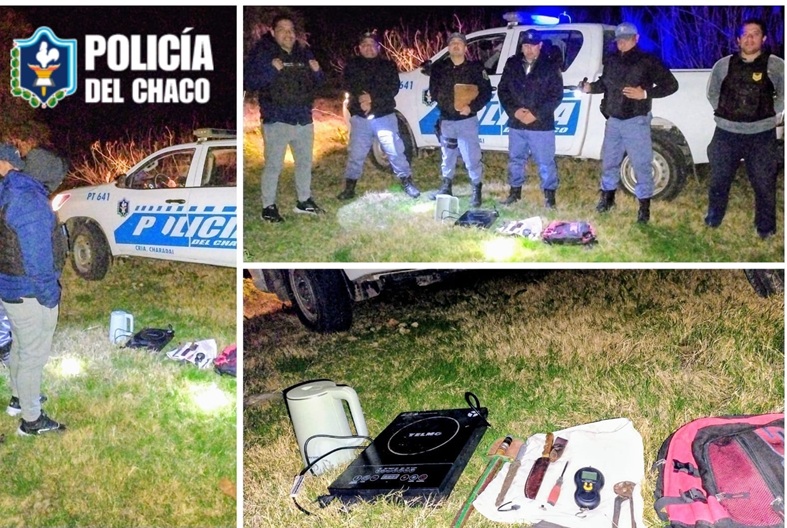 CHACO:  Recuperan Objetos Robados A Un Jubilado En Charadai Y Hay Un Aprehendido Por Encubrimiento