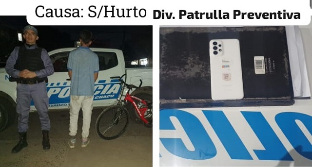 RESISTENCIA: Recuperan Elementos Robados Y Detienen A Un Joven Con Pedido De Captura