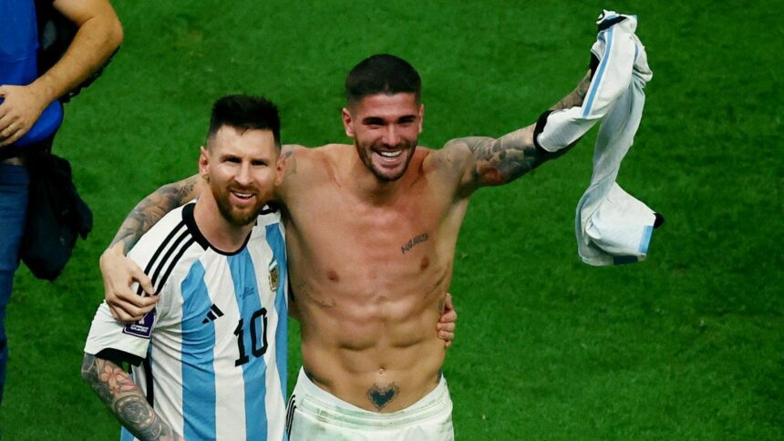 Bomba en el mercado de pases: el Inter Miami le hizo una oferta a De Paul y sueña juntarlo con Messi