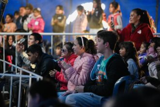 Sáenz Peña: Los chicos de los comedores integrales disfrutaron del circo 