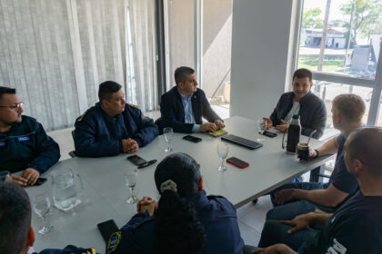 El intendente Bruno Cipolini recibió a las nuevas autoridades de Zona Interior Sáenz Peña de la Policía