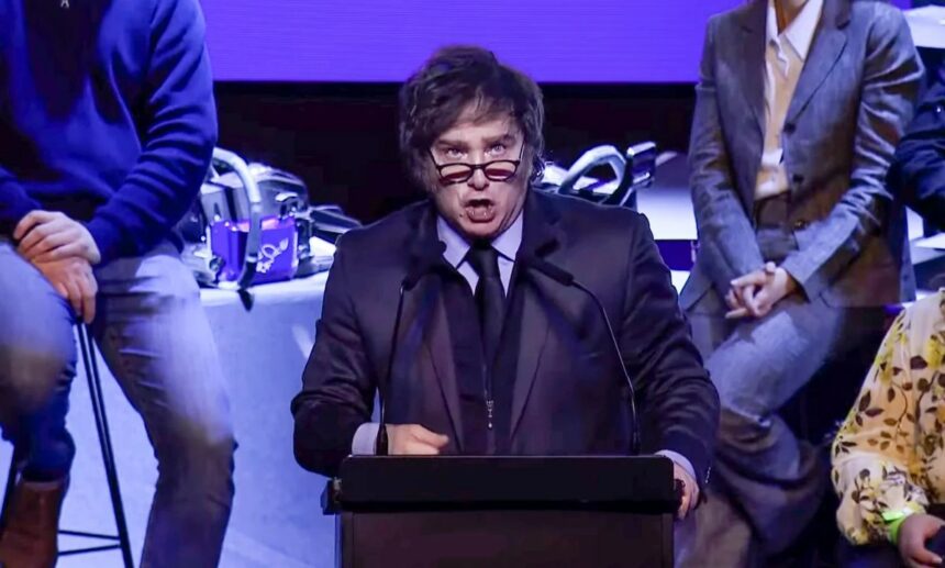 ¿Fallido o chiste en el peor momento? La frase de Milei en medio del escándalo por los audios