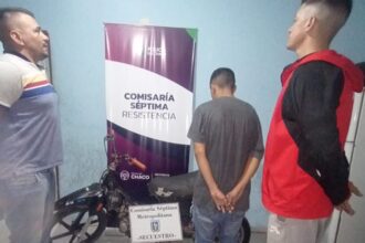 RESISTENCIA: Fue Captado Por Cámaras Robando Una Motocicleta, Terminó Detenido