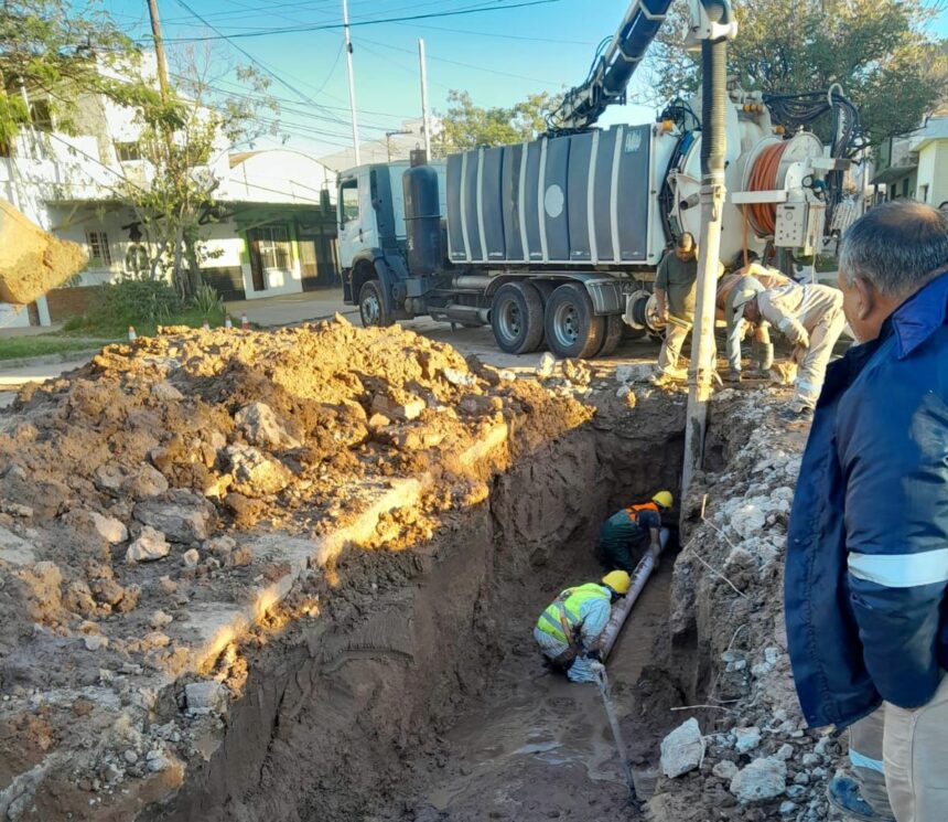 Atendiendo Demandas Históricas: Sameep Ejecuta Un Programa De Saneamiento En El Casco Céntrico De Sáenz Peña