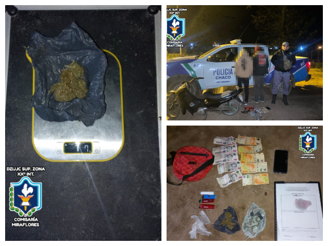 MIRAFLORES: Los Atraparon Con Bochitas De Marihuana