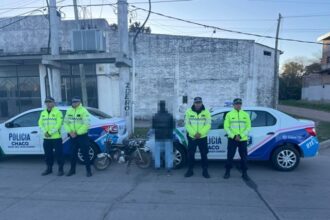 VILLA ÁNGELA: Secuestran Auto Adulterado Y Recuperan Otra Motocicleta Robada