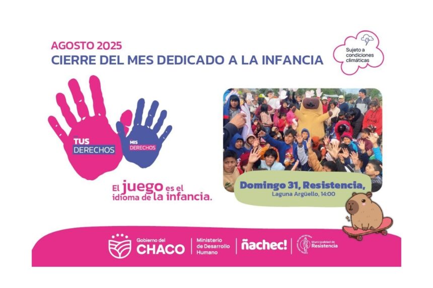 Campaña “tus Derechos, Mis Derechos”: Un Domingo De Juegos Y Sonrisas En Resistencia