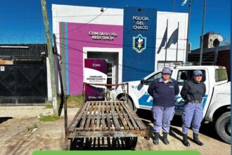 CHACO:  Vieron El Patrullero Y Abandonaron El Carro Que Habían Robado Hace Unos Días