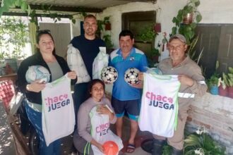 Charadai: El Instituto Del Deporte Chaqueño Entregó Materiales Al Club Atlético Local Y Al Jardín De Infantes N° 135