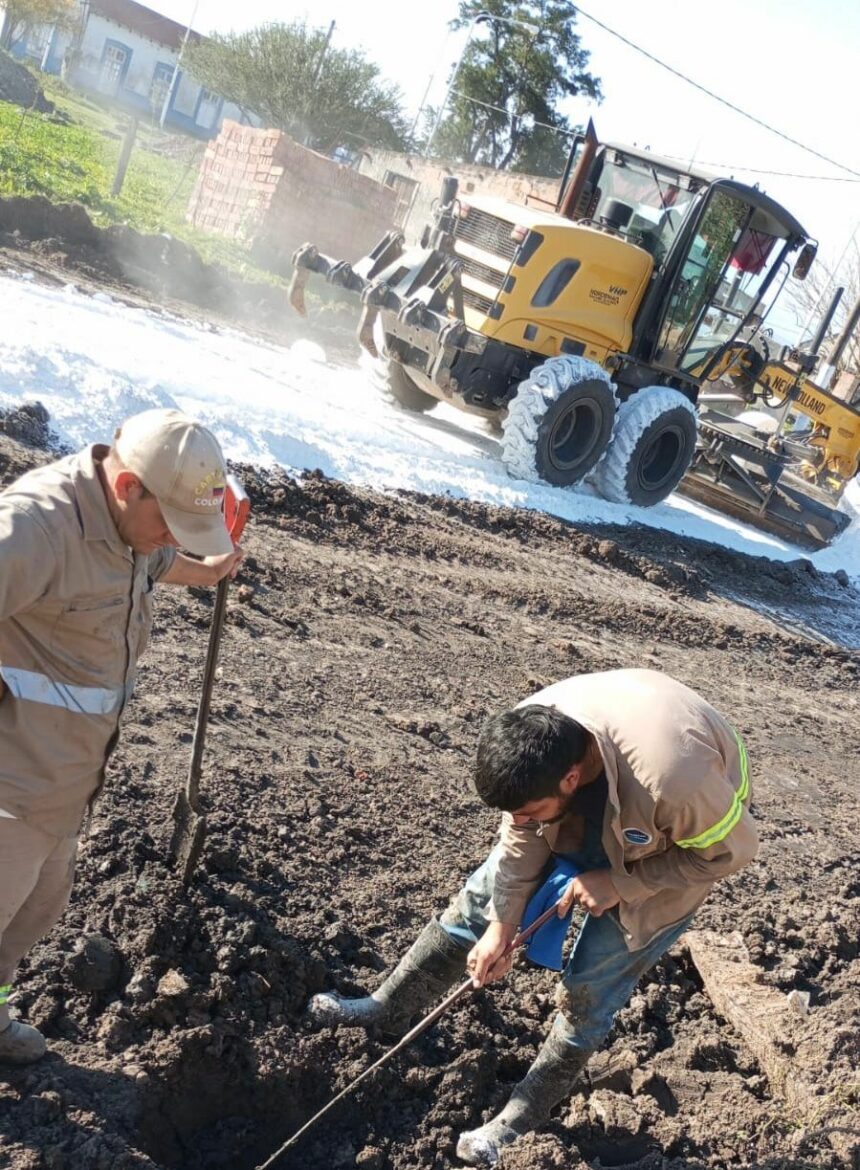 Charadai: Sameep Realiza Trabajos Preventivos En Cañerías Y Conexiones Domiciliarias Ante El Avance Histórico Del Asfalto