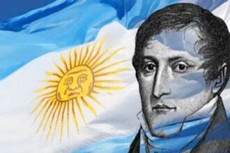 Cómo se vería Manuel Belgrano si fuera un superhéroe, según la Inteligencia Artificial