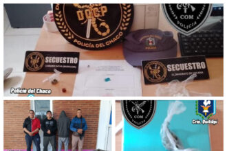 QUITILIPI: Un Hombre Fue Demorado Con Cocaína Y Marihuana En El Barrio Sol Naciente