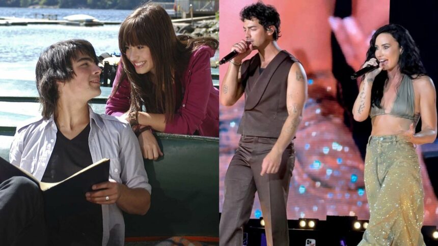 Demi Lovato y los Jonas Brothers se vuelven a unir en el escenario y reavivan los rumores de Camp Rock 3