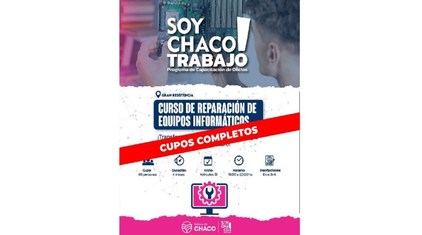 éxito Total En Las Inscripciones Del Curso De Reparación De Equipos Informáticos