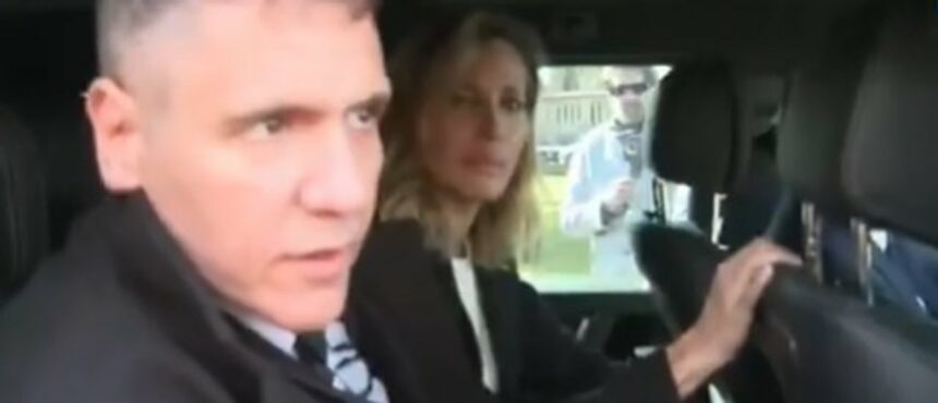 El video del momento en el que Julieta Prandi se enteró de la condena a Claudio Contardi