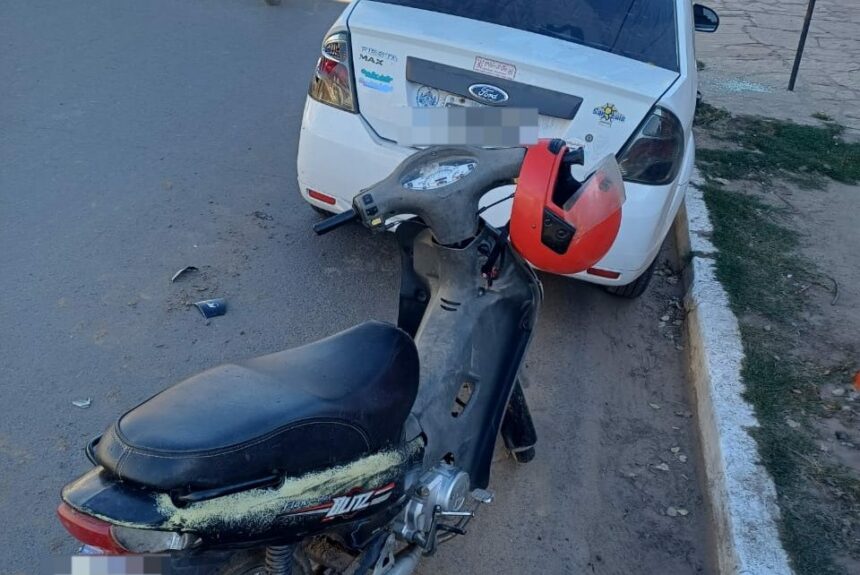 CHACO:   Una Mujer Resultó Lesionada En Un Accidente De Tránsito