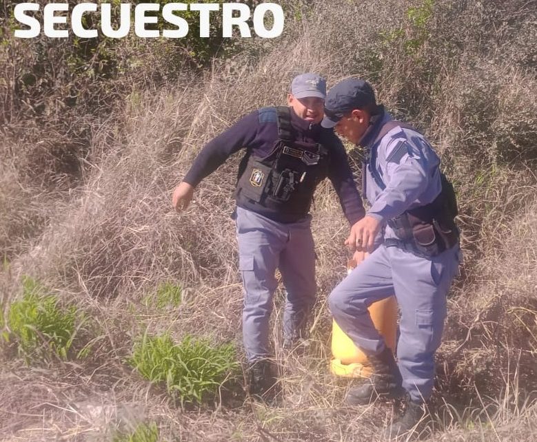 DU GRATY: Recuperan Dos Tubos De Gas Robados Y Detienen A Autor