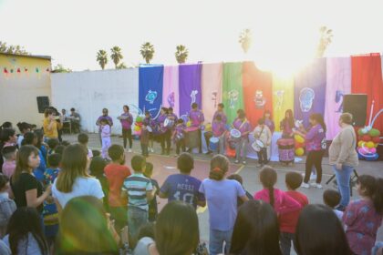 Sáenz Peña: Los niños fueron agasajados en el CIC del barrio Santa Mónica