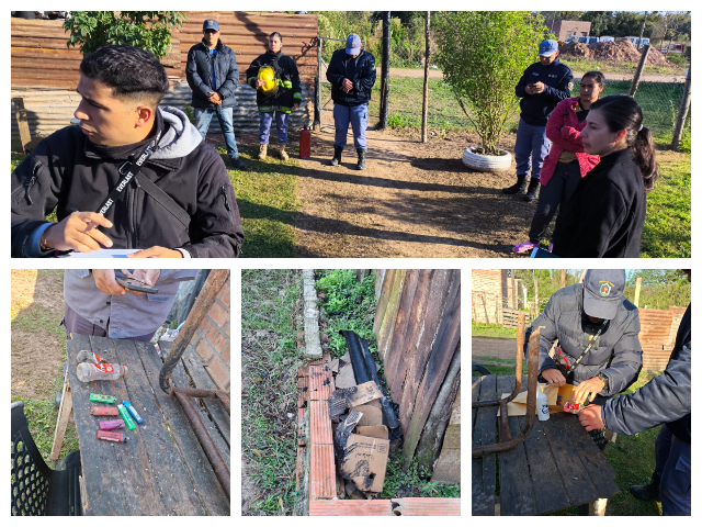 CHACO: Secuestran Elementos En Dos Allanamientos Por Amenazas E Incendio