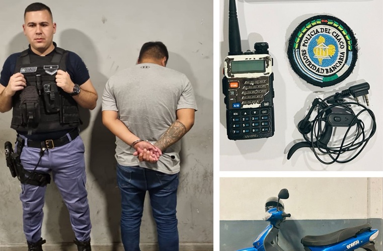 RESISTENCIA:   Policías Condujeron A Un Hombre Y Secuestraron Un Inhibidor De Señal