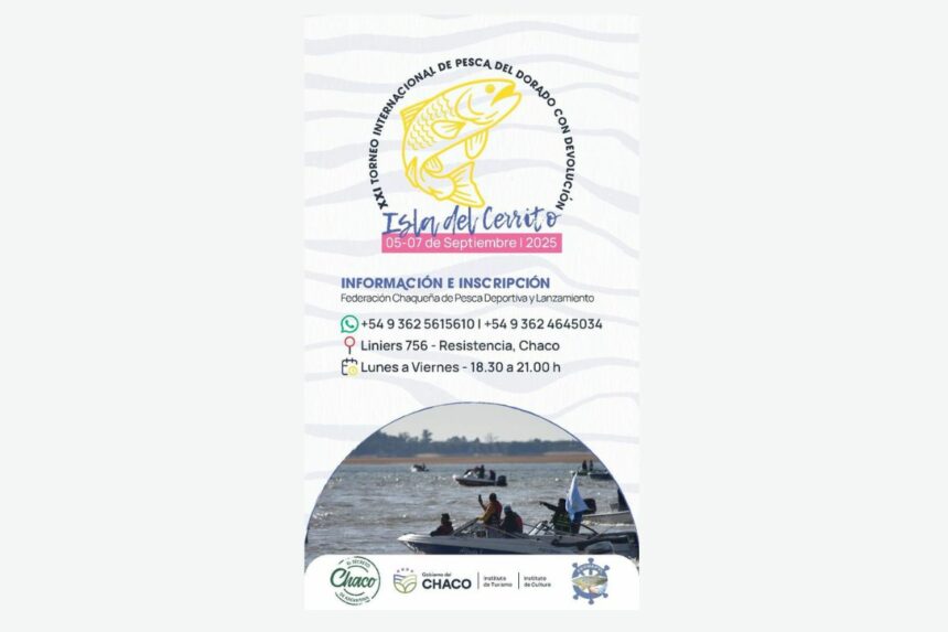 Isla Del Cerrito: Xxi Torneo Internacional De Pesca Del Dorado Con Devolución