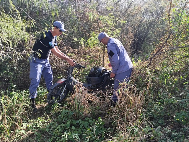 SÁENZ PEÑA: Agentes Recuperan Motocicleta Robada Y Detienen A Un Joven De 21 Años