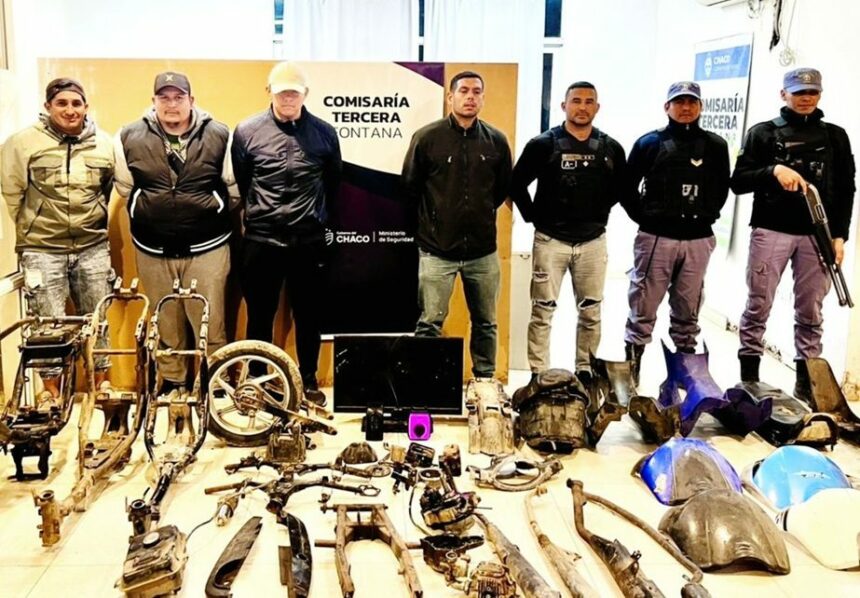 CHACO: Secuestran Partes De Motos Robadas Y Electrodomésticos En Villa Encarnación