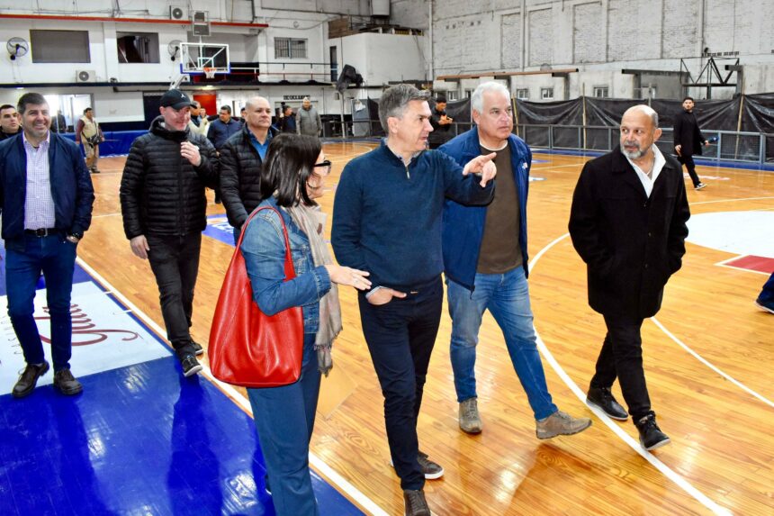 Resistencia: El Gobernador Zdero Constató El Avance De Las Obras En El Club Villa San Martín