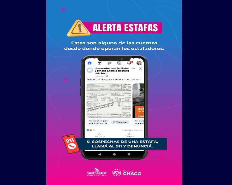 Secheep Alerta Sobre Nuevos Intentos De Estafas A Través De Whatsapp, Redes Sociales Y/o Teléfonos